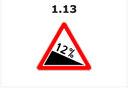 1.13 yo'l belgisi