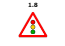 1.8 yo'l belgisi