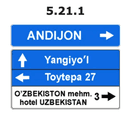 5.21.1 yo'l belgisi