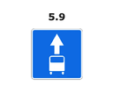 5.9 yo'l belgisi