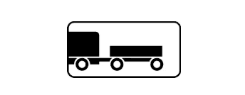Transport vositasining turi yo'l belgisi