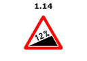 1.14 yo'l belgisi