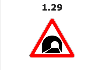 Tunnel yo'l belgisi