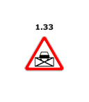 1.33 yo'l belgisi