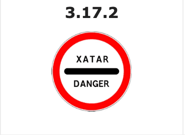 Xavf-xatar yo'l belgisi